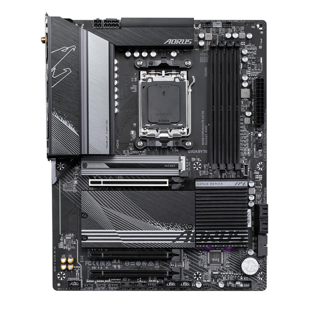 Gigabyte B650 AORUS ELITE AX V2 ATX Motherboard - AMD B650 Socket AM5