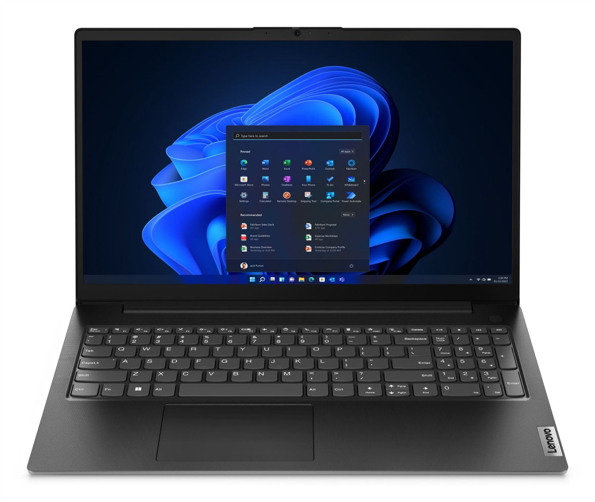 Lenovo V15 G4 IRU Intel� Core™ i5 i5-13420H Laptop 39.6 cm (15.6") Full HD 16 GB DDR4-SDRAM 256 GB SSD Wi-Fi 5 (802.11ac) Windows 11 Pro UK English Black