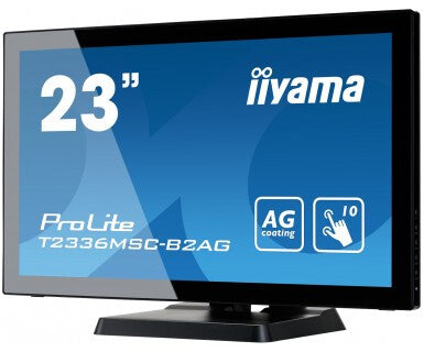 iiyama ProLite T2336MSC-B2AG - 58.4 cm (23") - 1920 x 1080 pixels FHD LED Touchscreen Monitor
