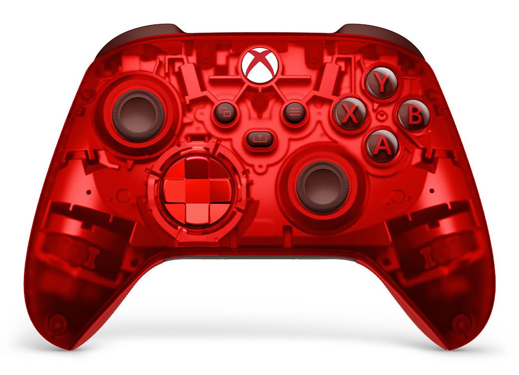 Microsoft Xbox Wireless Controller - Pulse Cipher Special Edition Red Bluetooth Gamepad Analogue / Digital Xbox Series S, Android, Xbox Series X, iOS, PC