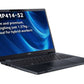 Acer TravelMate P4 TMP414-52 Laptop - 35.6 cm (14") - Intel® Core™ i5-1240P - 8 GB DDR4-SDRAM - 512 GB SSD - Wi-Fi 6E - Windows 11 Pro - Blue