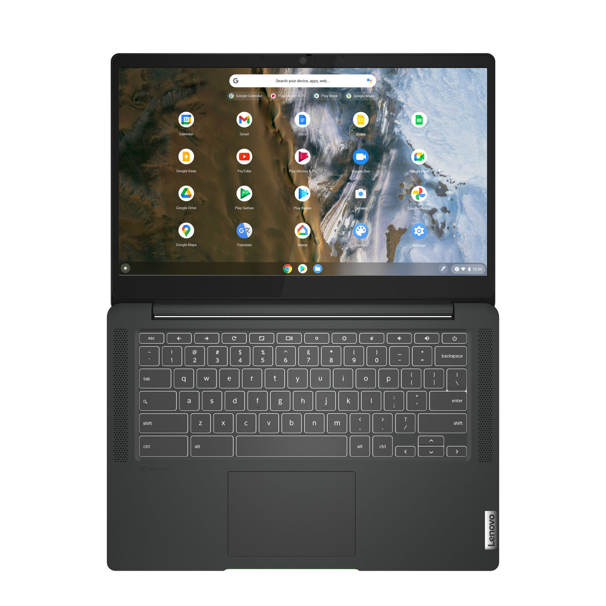 Lenovo IdeaPad 5 Chromebook - 35.6 cm (14&quot;) - Intel® Pentium® Gold 7505 - 4 GB LPDDR4x-SDRAM - 128 GB SSD - Wi-Fi 6 - ChromeOS - Grey