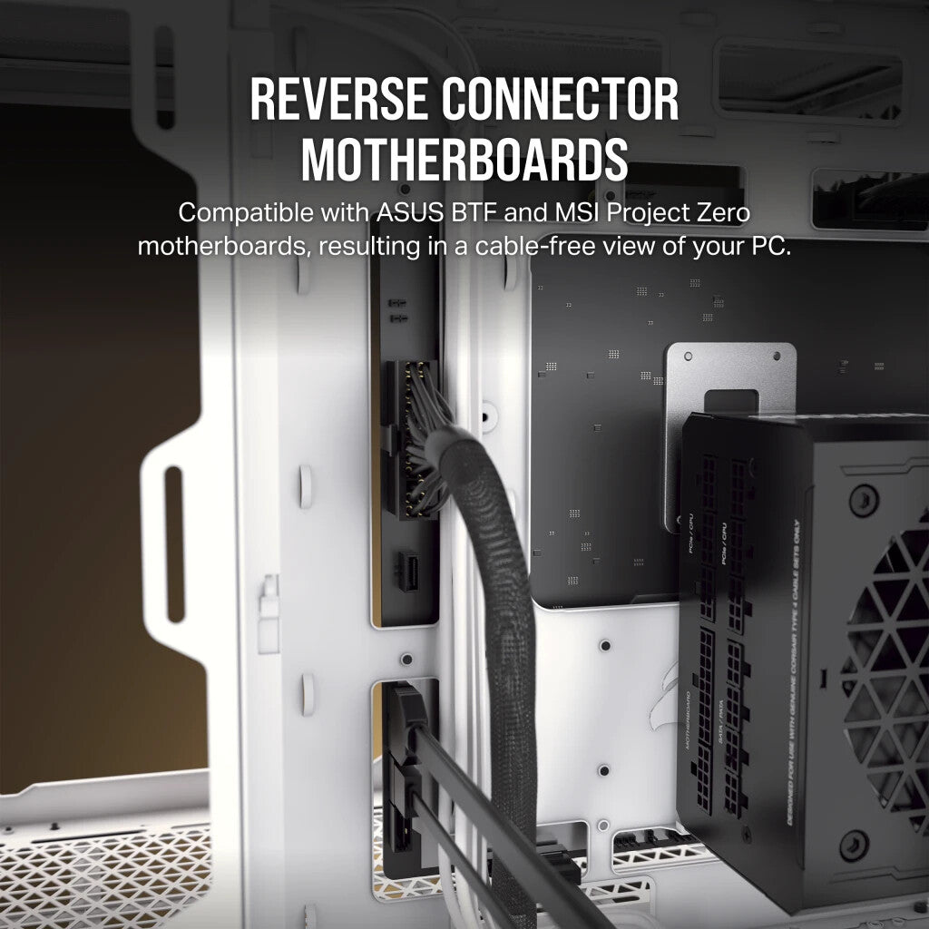 Corsair iCUE LINK 2500X RGB - Micro ATX Mid Tower Case in Black