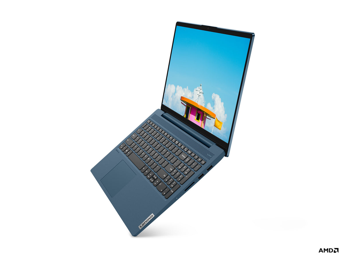 Lenovo IdeaPad 5 Laptop - 39.6 cm (15.6") - AMD Ryzen™ 7 5700U - 8 GB DDR4-SDRAM - 512 GB SSD - Wi-Fi 5 - Windows 11 Home in S mode - Blue