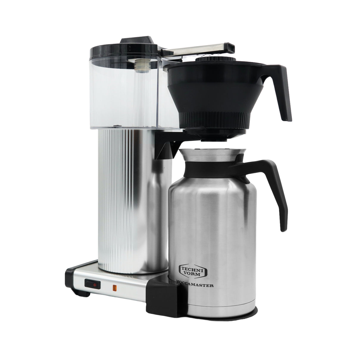 Moccamaster CDT Grand - 1.8 Litre Fully-auto Drip coffee maker in Black / Metallic