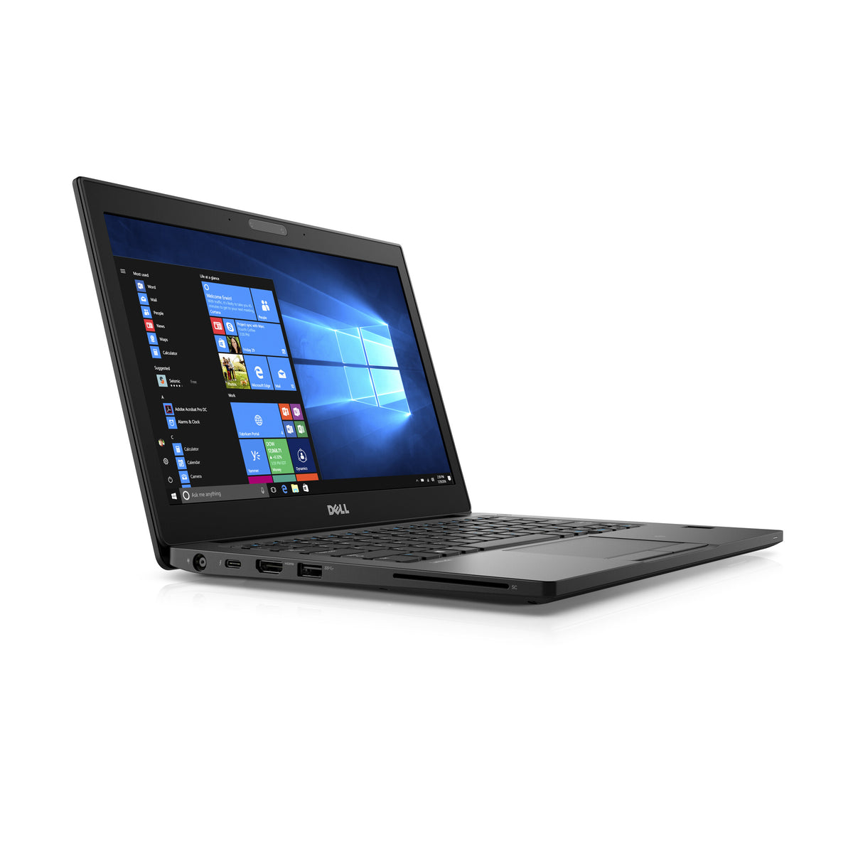 DELL Latitude 7280 Laptop - 31.8 cm (12.5&quot;) - Intel® Core™ i7-7600U - 8 GB DDR4-SDRAM - 256 GB SSD - Wi-Fi 5 - Windows 10 Pro - Black