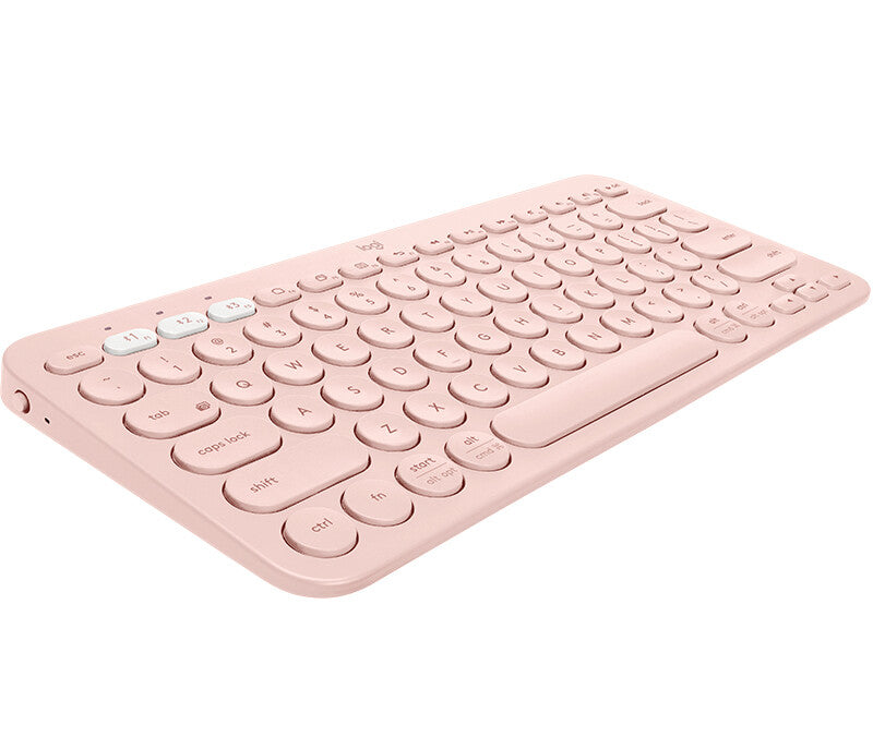 Logitech K380 - Multi-Device Wireless Bluetooth Keyboard in Pink