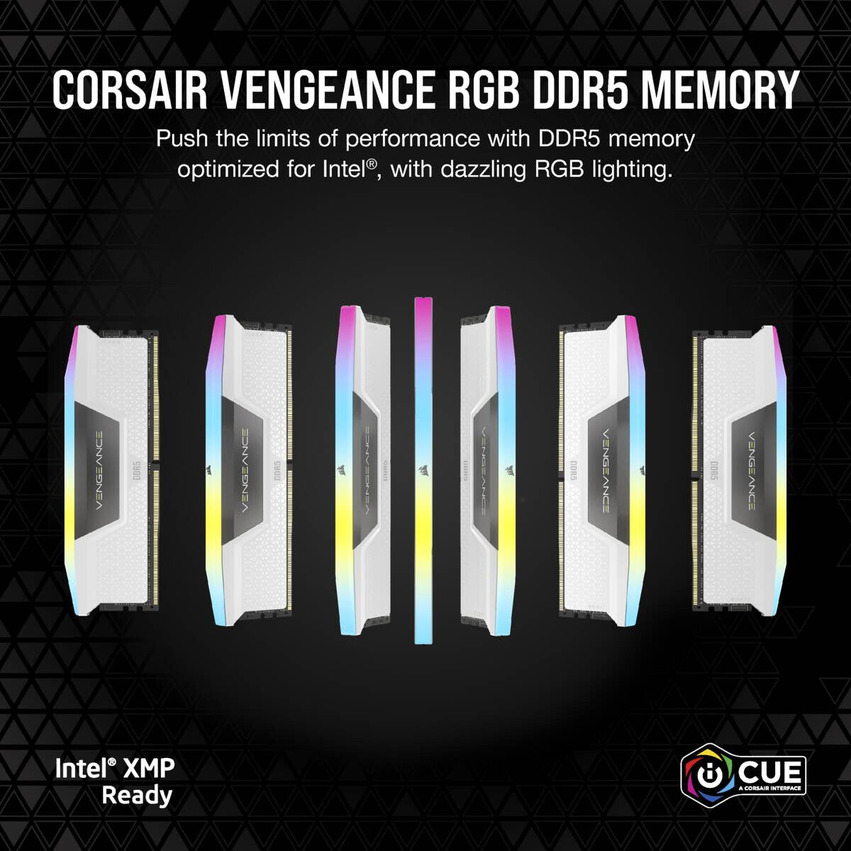 Corsair Vengeance RGB CMH32GX5M2B5600C36WK memory module 32 GB 2 x 16 GB DDR5 5600 MHz