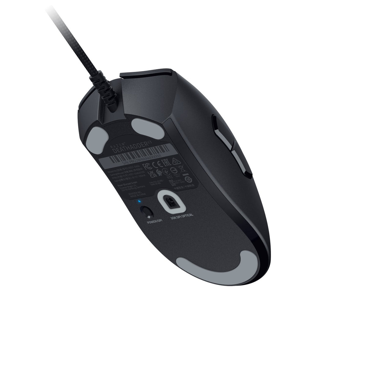 Razer DeathAdder V3 - USB Type-A Wired Optical Gaming Mouse in Black - 30,000 DPI
