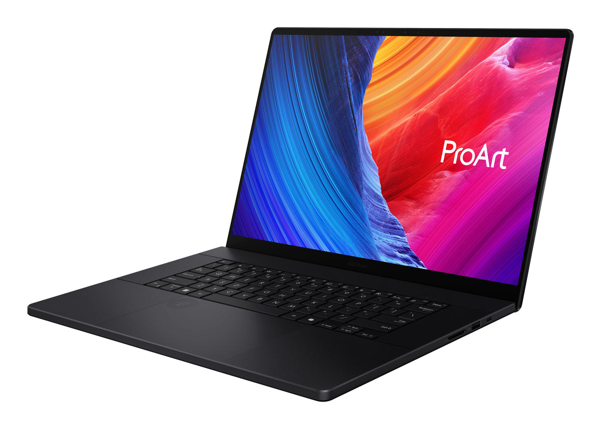 ASUS ProArt P16 Laptop - 40.6 cm (16&quot;) - Touchscreen - AMD Ryzen AI 9 HX 370 - 32 GB LPDDR5x-SDRAM - 1 TB SSD - NVIDIA GeForce RTX 4070 - Wi-Fi 7 - Windows 11 Home - Black