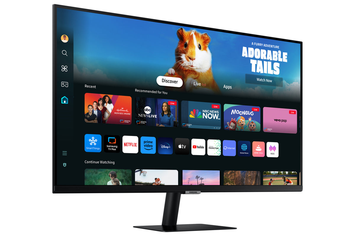 Samsung Smart Monitor M5 -  68.6 cm (27") - 1920 x 1080 pixels Full HD LED Monitor