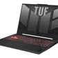 ASUS TUF Gaming A15 Laptop - 39.6 cm (15.6") - AMD Ryzen™ 5 7535HS - 8 GB DDR5-SDRAM - 512 GB SSD - NVIDIA GeForce RTX 4050 - Wi-Fi 6 - Windows 11 Home - Black / Grey