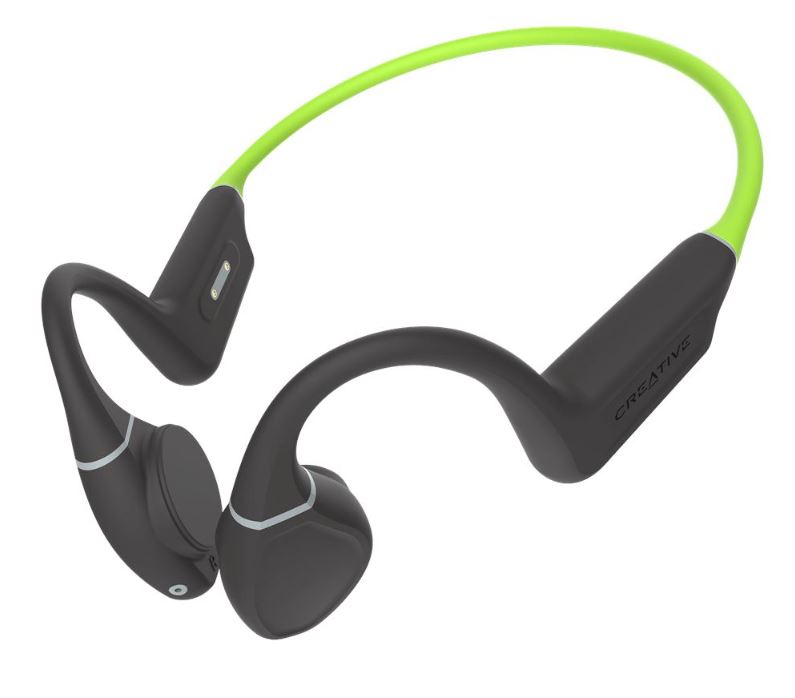 Creative Labs Outlier FREE Plus Headset Wireless Neck-band Sports Bluetooth Black/ Green