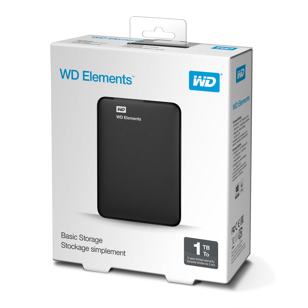Western Digital WD Elements - 2.5&quot; Portable External hard drive - 1 TB