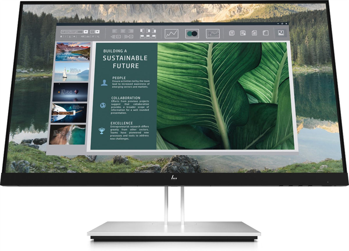 HP E24u G4 computer monitor 60.5 cm (23.8") 1920 x 1080 pixels Full HD LCD