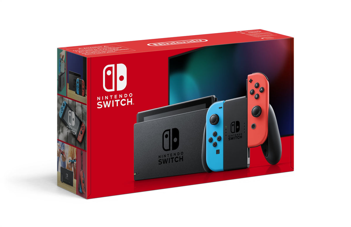 Nintendo Switch - 32 GB - Neon Red and Blue