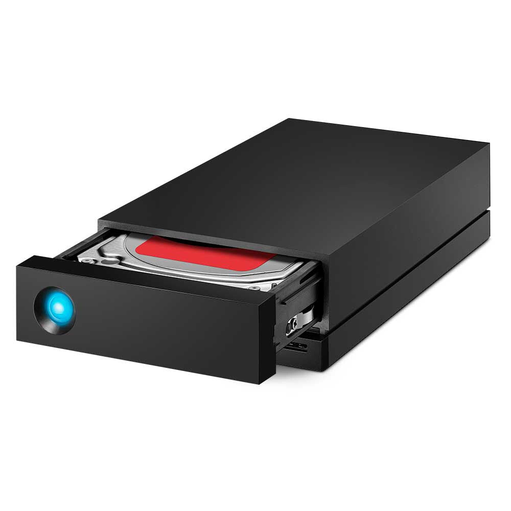 LaCie 1big Dock - 7.2K RPM External 3.5" HDD in Black - 8 TB