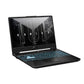ASUS TUF Gaming F15 Laptop - 39.6 cm (15.6") - Intel® Core™ i5-11400H - 16 GB DDR4-SDRAM - 512 GB SSD - NVIDIA GeForce RTX 3050 Ti - Wi-Fi 6 - Windows 11 Home - Black