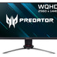 Acer Predator XB273UNV - 68.6 cm (27") - 2560 x 1440 pixels WQHD IPS Gaming Monitor