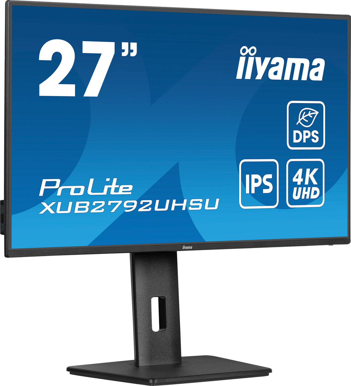 iiyama ProLite XUB2792UHSU-B6 - 68.6 cm (27&quot;) - 3840 x 2160 pixels Dual UHD LED Monitor
