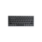 Satechi Slim X1 Mini - Bluetooth Backlit Keyboard in Black / Grey (QWERTY UK)