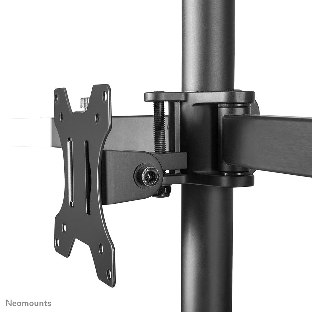Neomounts FPMA-D550DD3BLACK - Desk monitor desk stand for 33 cm (13") to 68.6 cm (27")