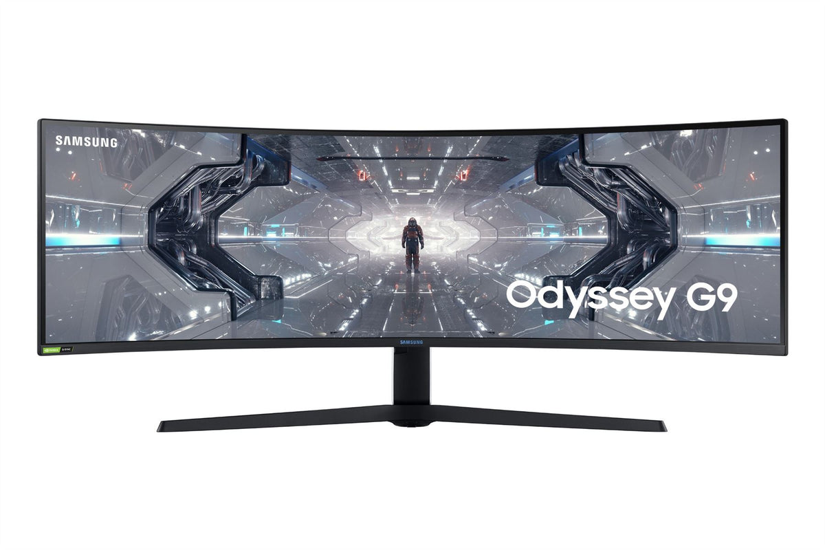 Samsung Odyssey C49G95TSSU 124.5 cm (49") 5120 x 1440 pixels Quad HD QLED Black, White Monitor