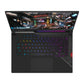 ASUS ROG Strix SCAR 15 Gaming Laptop - Wide Quad HD - 39.6 cm (15.6") - Intel® Core™ i9-12900H - 16 GB DDR5-SDRAM - 2 TB SSD - NVIDIA GeForce RTX 3070 Ti - Wi-Fi 6E - Windows 11 Home - Black