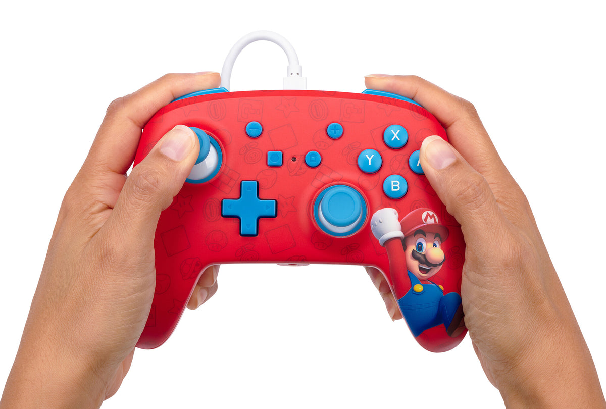 PowerA Enhanced Wired Controller for Nintendo Switch - Woo-hoo! Mario