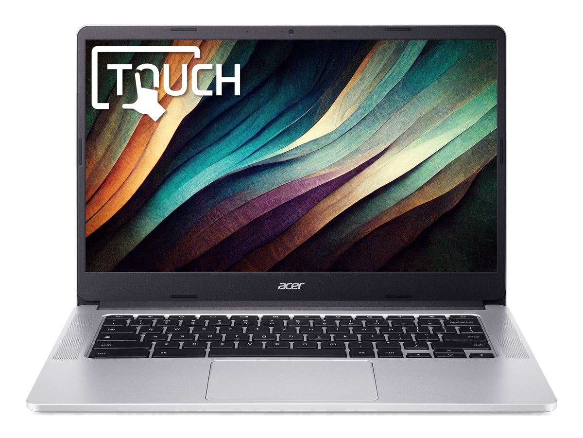 Acer Chromebook 314 - 35.6 cm (14") - Touchscreen - Intel® Pentium® Silver - 8 GB LPDDR4x-SDRAM - 128 GB SSD - Wi-Fi 5 - ChromeOS - Silver