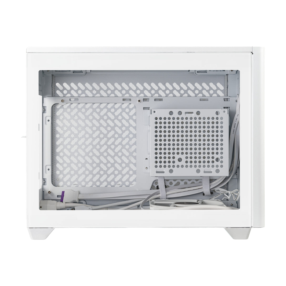 Cooler Master MasterBox NR200P V2 - Mini ITX Desktop Case in White
