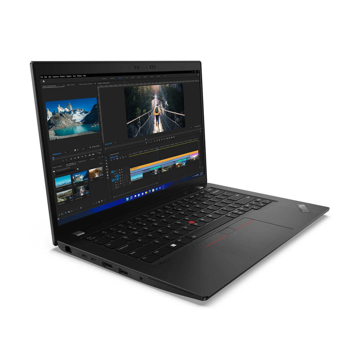 Lenovo ThinkPad L14 Gen 3 Laptop - 35.6 cm (14") - Intel® Core™-i7-1255U - 16 GB DDR4-SDRAM - 512 GB SSD - Wi-Fi 6 - Windows 11 Pro - Black