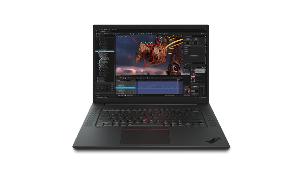 Lenovo ThinkPad P1 Laptop - 40.6 cm (16") - Intel® Core™ i7-13800H - 32 GB DDR5-SDRAM - 1 TB SSD - NVIDIA GeForce RTX 4080 - Wi-Fi 6E - Windows 11 Pro - Black