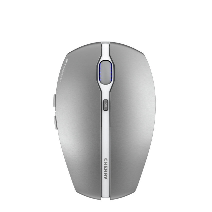 CHERRY GENTIX BT Bluetooth Optical mouse in Frosted Silver - 2,000 DPI