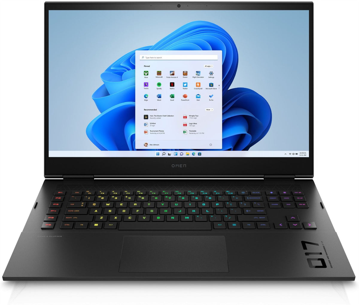 OMEN by HP 17-cm2001na Laptop 43.9 cm (17.3") Quad HD Intel® Core™ i7 i7-13700HX 16 GB DDR5-SDRAM 1 TB SSD NVIDIA GeForce RTX 3060 Wi-Fi 6E (802.11ax) Windows 11 Home Black