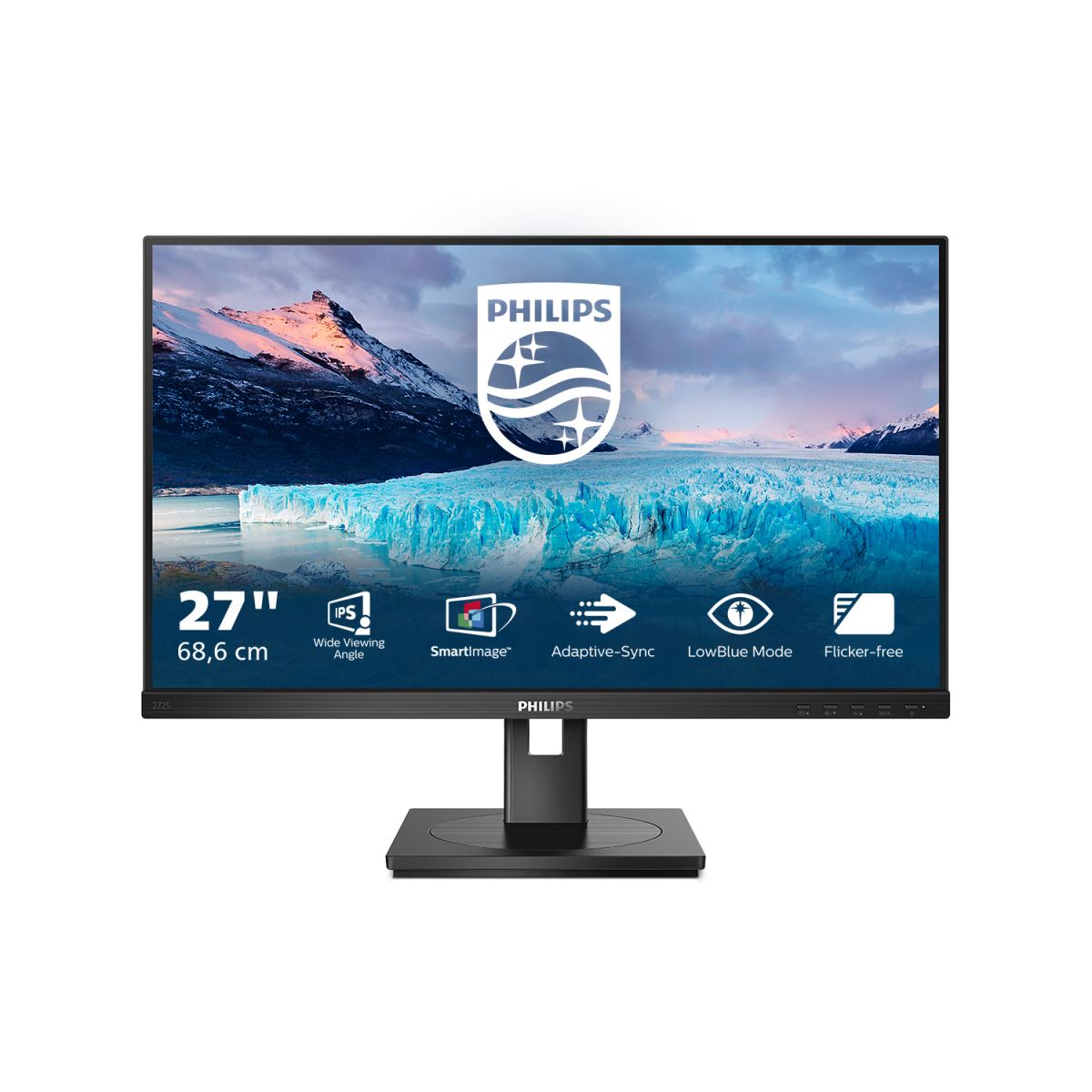 Philips MMD 272S1M/00 68.6 cm (27") 1920 x 1080 pixels Full HD LCD Black Monitor