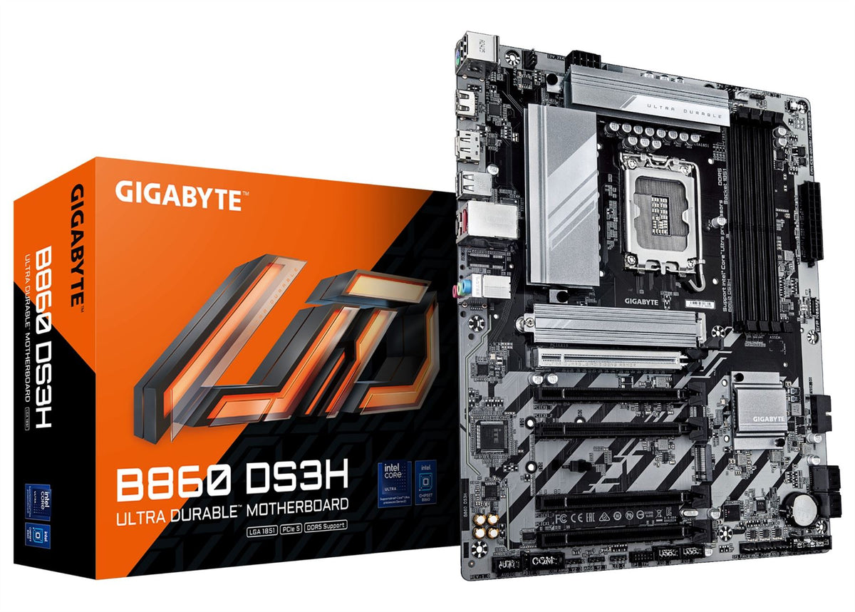 GIGABYTE B860 DS3H ATX motherboard - Intel B860 LGA 1851