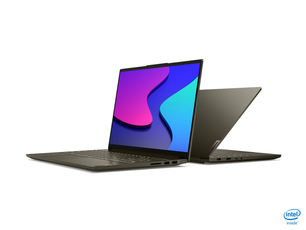 Lenovo Yoga Creator 7i Laptop - 39.6 cm (15.6") - Intel® Core™ i7-10750H - 16 GB DDR4-SDRAM - 512 GB SSD - NVIDIA® GeForce® GTX 1650 - Wi-Fi 6 - Windows 10 Home - Green / Metallic