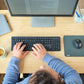 Trust Ody II keyboard Mouse included Office RF Wireless QWERTY UK English Black