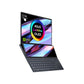 ASUS Zenbook Pro 14 Duo OLED Laptop - 36.8 cm (14.5") - Touchscreen - Intel® Core™ i7-13700H - 16 GB LPDDR5-SDRAM - 1 TB SSD - NVIDIA GeForce RTX 4050 - Wi-Fi 6E - Windows 11 Home - Black