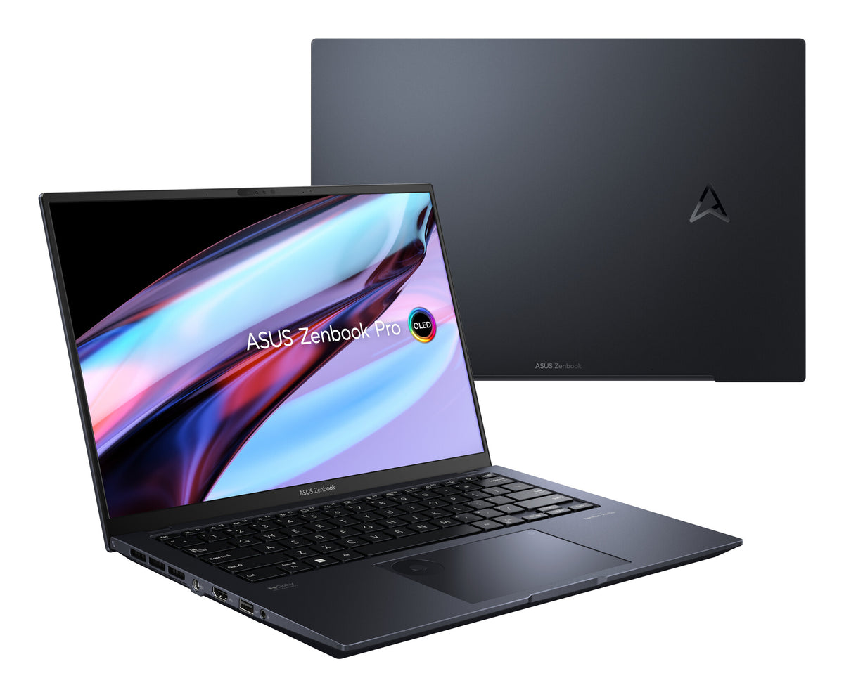 ASUS Zenbook Pro 14 OLED Laptop - 36.8 cm (14.5&quot;) - Intel® Core™ i9-13900H - 16 GB DDR5-SDRAM - 1 TB SSD - NVIDIA GeForce RTX 4060 - Wi-Fi 6E - Windows 11 Home - Black
