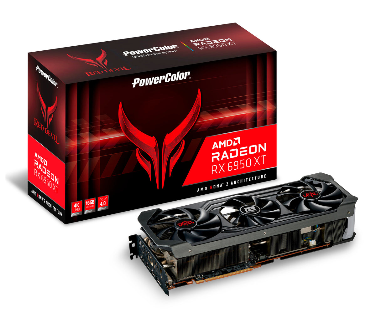 PowerColor Red Devil - AMD 16 GB GDDR6 Radeon RX 6950XT graphics card
