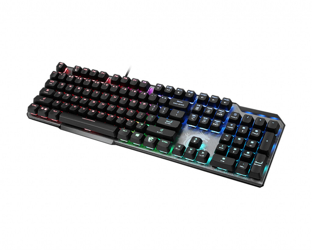 MSI VIGOR GK50 Elite - USB Wired RGB Mechanical Gaming keyboard in Black (QWERTZ German)