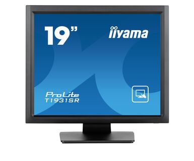 iiyama ProLite T1931SR-B1S computer monitor 48.3 cm (19&quot;) 1280 x 1024 pixels SXGA LCD Touchscreen Black