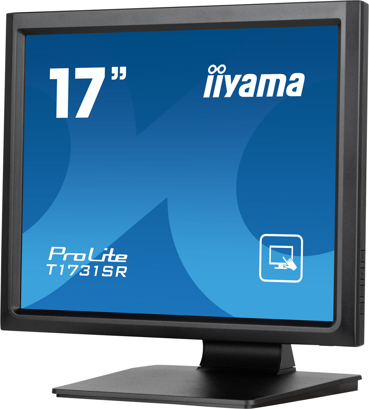 iiyama ProLite T1731SR-B1S - 43.2 cm (17") - 1280 x 1024 pixels SXGA LCD Touchscreen Monitor