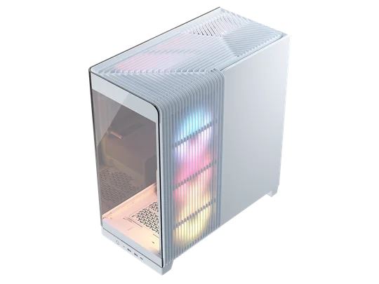 Corsair 4500X LX-R RGB Tempered Glass Mid-Tower, White Midi Tower