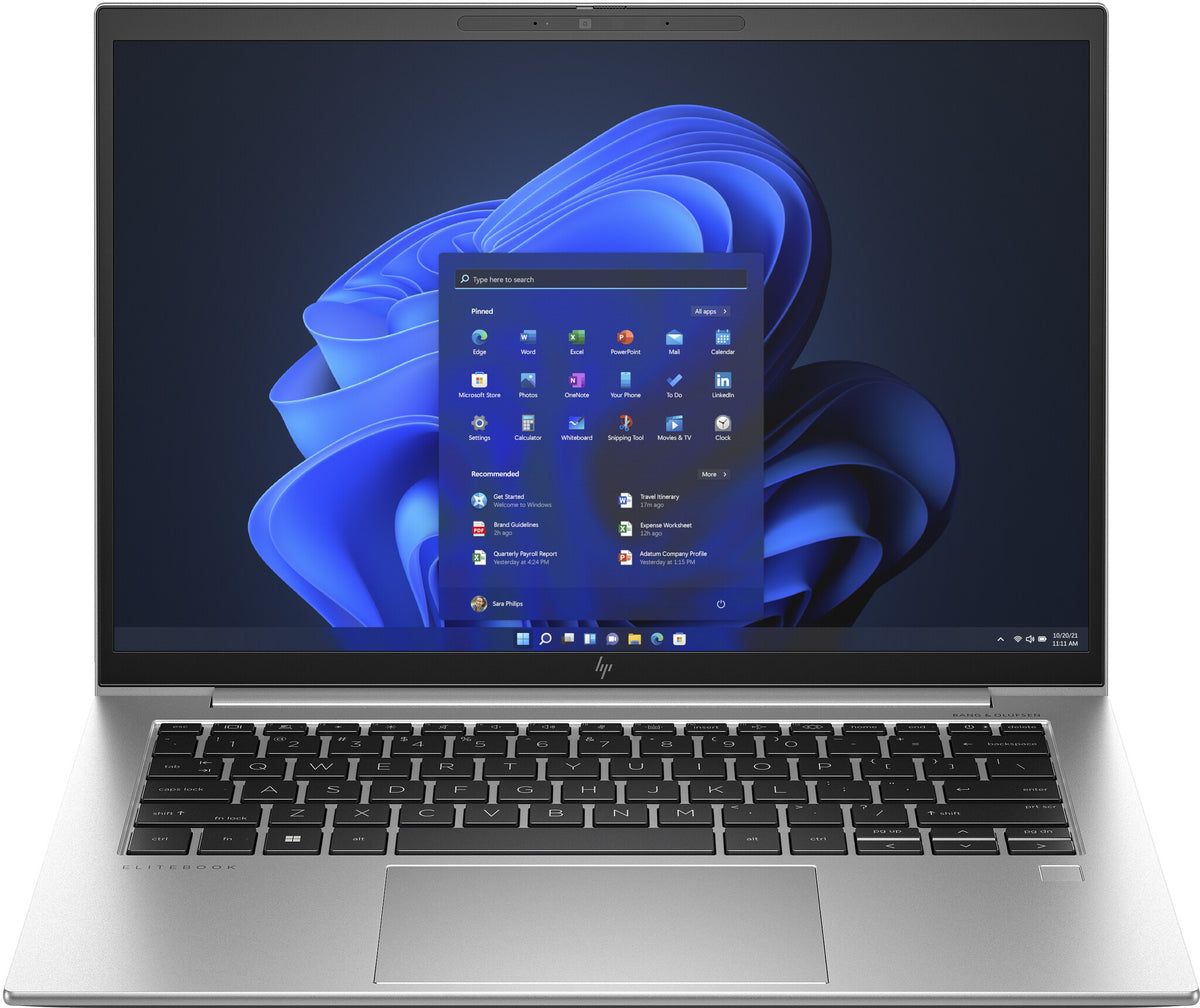 HP EliteBook 1040 14 G10 Laptop - 35.6 cm (14") - Intel® Core™ i7-1365U - 16 GB DDR5-SDRAM - 512 GB SSD - Wi-Fi 6E - Windows 11 Pro - Silver