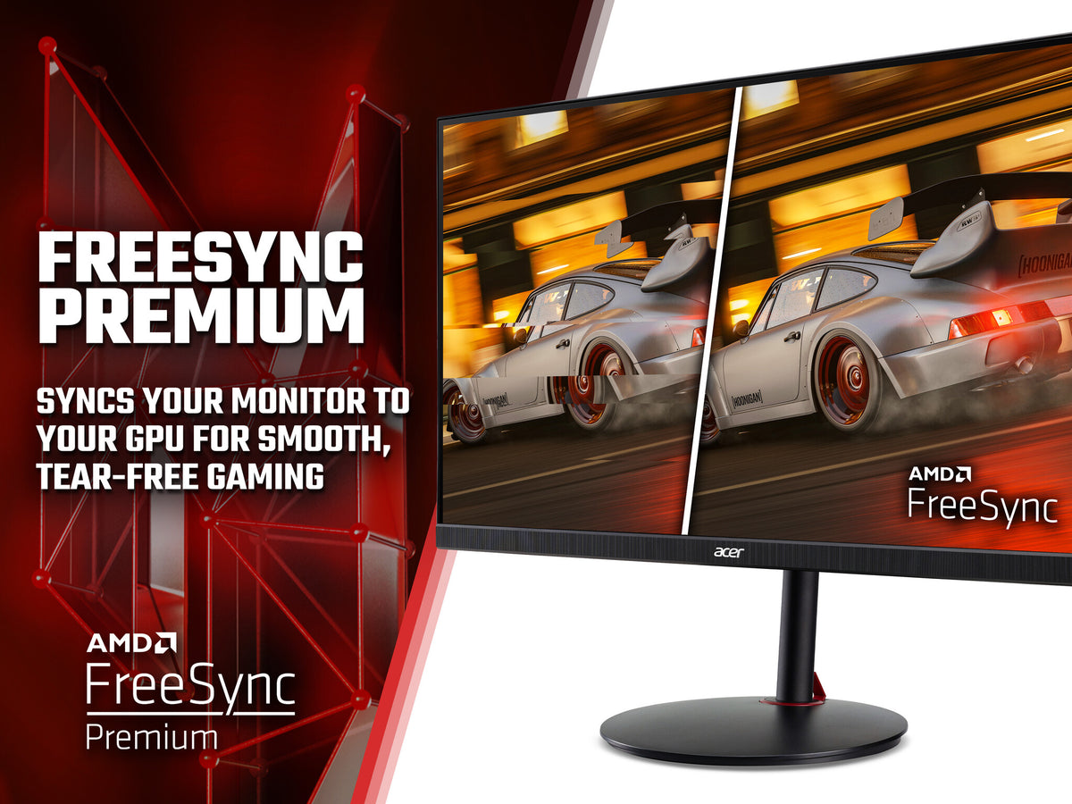 Acer Nitro XV252Q Z - 62.2 cm (24.5") - 1920 x 1080 pixels FHD LCD Monitor