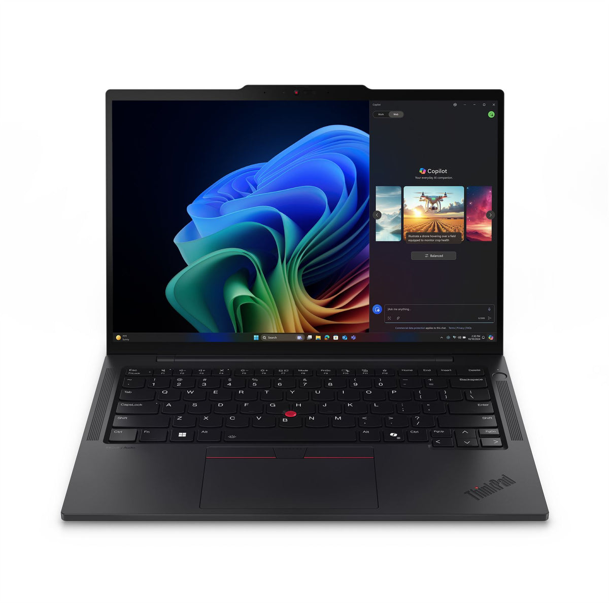 Lenovo 21TB002CUK ThinkPad T14s Gen 6 (AMD) Copilot+ PC AMD Ryzen AI 7 PRO 350 Laptop 35.6 cm (14") WUXGA 16 GB LPDDR5x-SDRAM 512 GB SSD Wi-Fi 7 (802.11be) Windows 11 Pro English Black