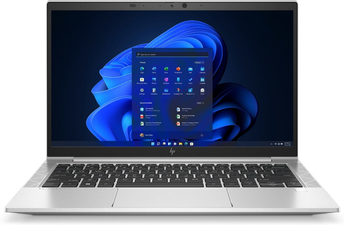 HP EliteBook 830 G8 Laptop - 33.8 cm (13.3&quot;) - Intel® Core™ i5-1135G7 - 8 GB DDR4-SDRAM - 256 GB SSD - Wi-Fi 6 - Windows 10 Pro - Silver